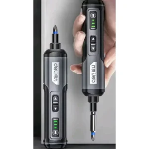 Акумуляторна електрична викрутка Deli (2000 мА·год, Type-C, набір з бітами)