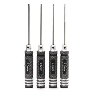 Набір шестигранних викруток 1.5 3.0 мм (4 шт) професійний інструмент для точного монтажу FPV, RC