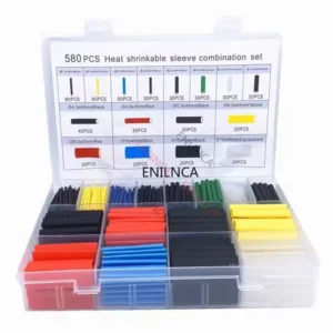 Набір термоусадочних трубок 328 шт. (різні розміри та кольори)