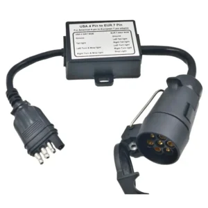 Перехідник-адаптер для причепа 4 на 7 пінів Американський перехідник причепа