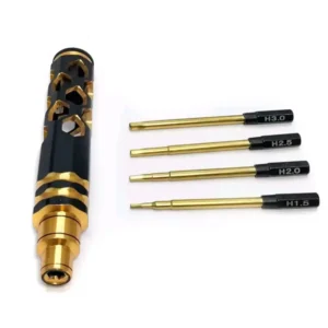 Шестигранна викрутка 1.5 3.0 мм 4 в одному професійний інструмент для точного монтажу FPV, RC