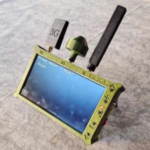Сканер-перехоплювач відеосигналу "VIDIK-P V3" 1.2+3.3+5.8 ГГц детектор дронiв, мобільний пристрій для виявлення відеозв'язку