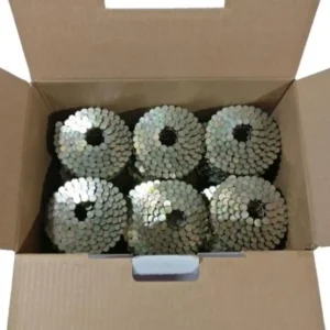 Цвях покрівельний 3,1×38 мм оцинкований в бобіні для покрівельного пістолета