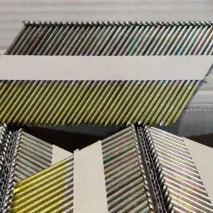 Цвяхи 34° 2,8×70 мм на паперовій склейці для нейлера | Будівельні цвяхи