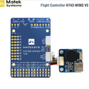 MatekSys FC H743-WING V3 контролер польоту для FPV дронів та квадрокоптерів